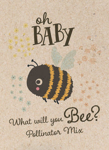 Oh Baby Bee - Wildflower Mix Seed Packets - Bentley Seed Co.