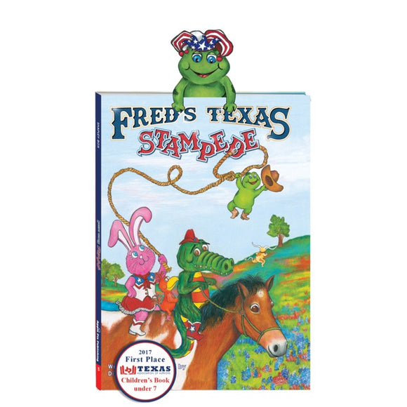 Apple Pie Publishing - Fred’s Texas Stampede Book - Aubergine 