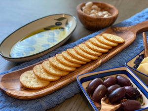 Cracker Tray - Natural OliveWood