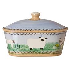 Landscape Assorted Covered Butter Dish