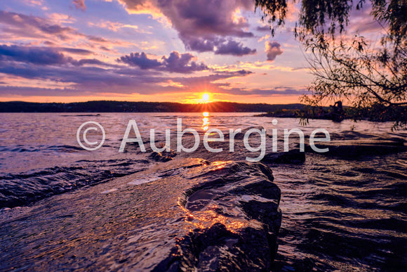 Deep Run Sunset - 8x10