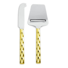  Gold Cheese Shaver and Knife Set - Truro